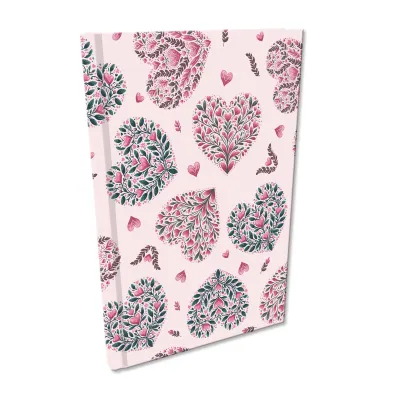 Bee-bee Notes A5 Soft Touch Serca kratka