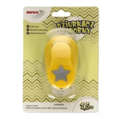 Brewis DZIURKACZ DEKOR  25 GWIAZDA D25-09 B/C
