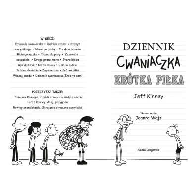Dziennik cwaniaczka 16. Kr�tka pi�ka