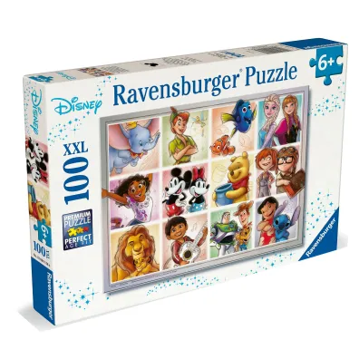 Puzzle dla dzieci 100 el. XXL Disney Postacie Ravensburger