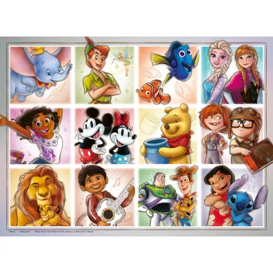 Puzzle dla dzieci 100 el. XXL Disney Postacie Ravensburger