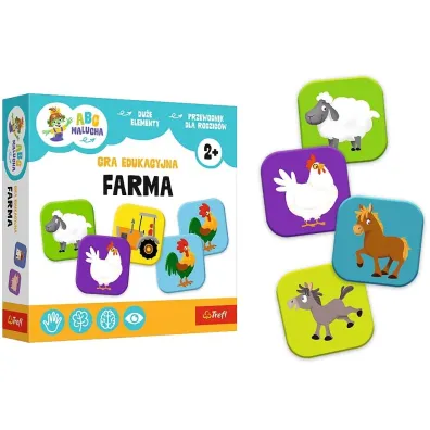 Gra Farma ABC  Malucha 02909 Trefl