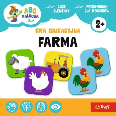 Gra Farma ABC  Malucha 02909 Trefl