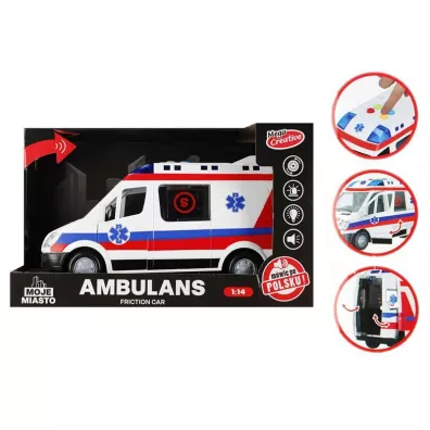 Ambulans Moje Miasto MEGA CREATIVE 522124