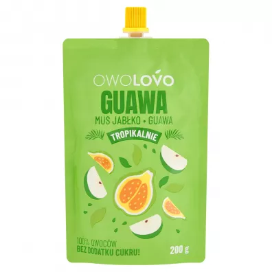 Owolovo Mus jabko-guawa Guawa 200 g