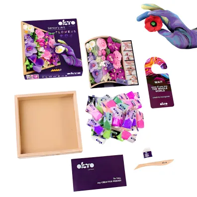 Sensory Art Okto Wood&Craft Zr�b w�asne kwiaty Inspiracja