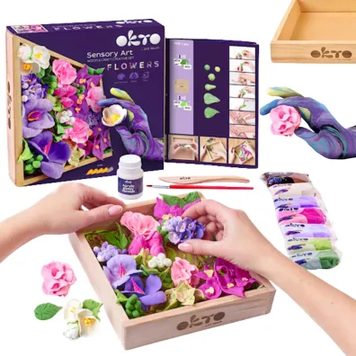 Sensory Art Okto Wood&Craft Zr�b w�asne kwiaty Inspiracja