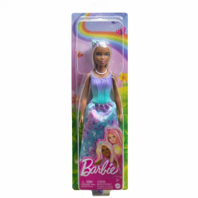 Barbie. Ksi�niczka Lalka Niebiesko-fioletowy str�j Mattel