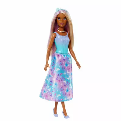Barbie. Ksi�niczka Lalka Niebiesko-fioletowy str�j Mattel
