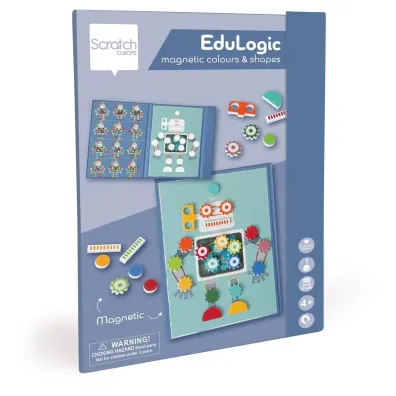 Uk�adanka magnetyczna kszta�ty i kolory Roboty Scratch