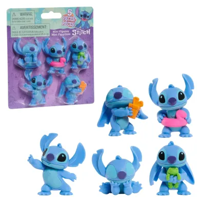 Zestaw 5 figurek kolekcjonerskich  Stitch Disney 46267