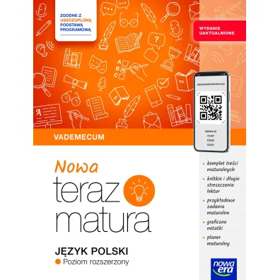 Nowa Teraz matura. J�zyk polski. Vademecum. Poziom rozszerzony. Do matury 2025/2026