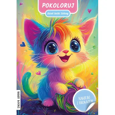 Pokoloruj dzie� kotki Seleny