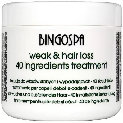 BingoSpa Maska dla s�abych w�os�w - Kuracja spa 500 g