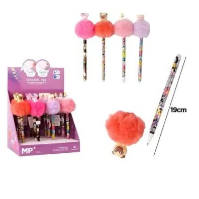 Mp Main Paper D�ugopis z pomponem 0,5mm �cieralny MIX