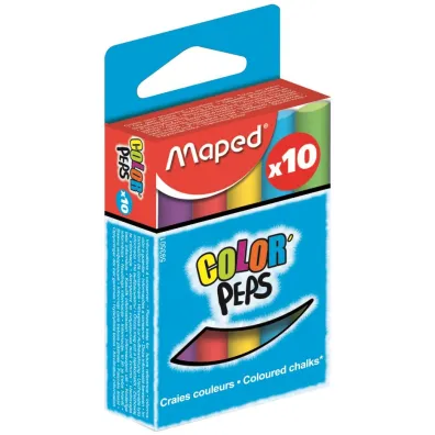 Maped Kreda Colorpeps kolorowa 10 szt.