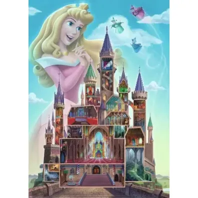 Puzzle 1000 el. Disney kolekcja �pi�ca Kr�lewna Ravensburger