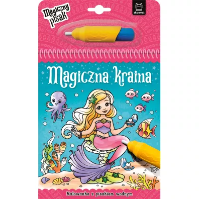 Magiczna kraina. Malowanka z pisakiem wodnym
