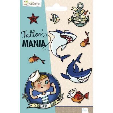 Tatua�e Tattoo Mania Podwodny �wiat Avenue Mandarine