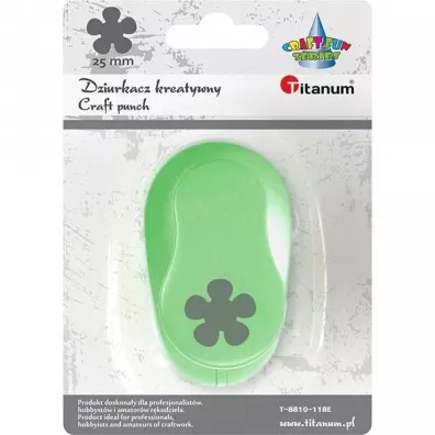 Titanum Dziurkacz z motywem Kwiat