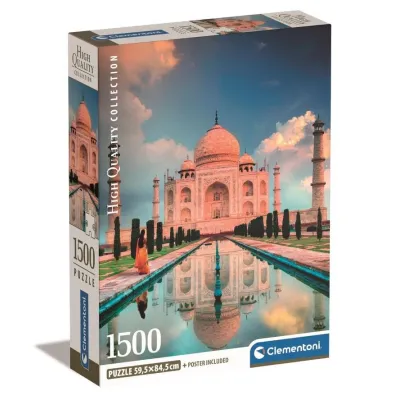 Puzzle 1500 el. Compact Taj Mahal Clementoni