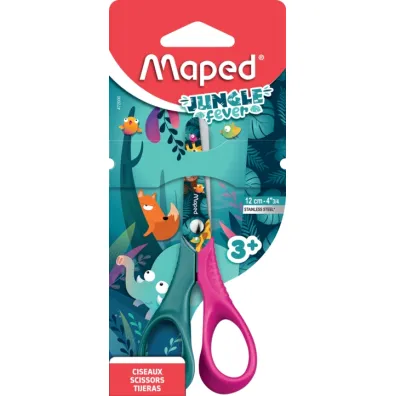 Maped No�yczki szkolne Jungle Fever Vivo 12cm