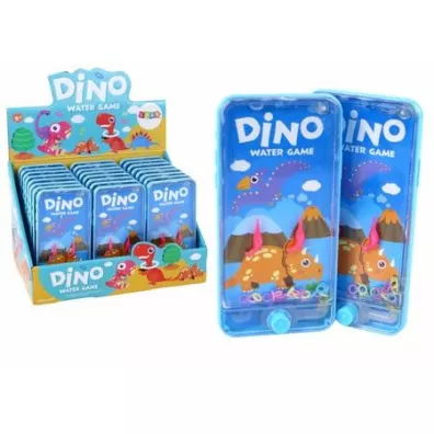 Gra wodna Dinozaur niebieska LeanToys