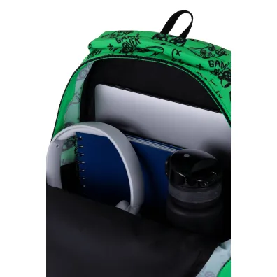 Patio Plecak szkolny Coolpack Jerry Game Over Gradient Green