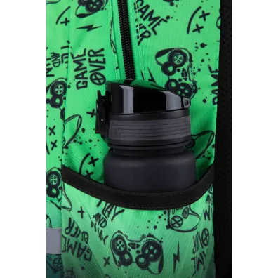 Patio Plecak szkolny Coolpack Jerry Game Over Gradient Green