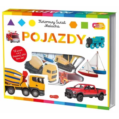 Pojazdy. Akademia m�drego dziecka. Kolorowy �wiat malucha