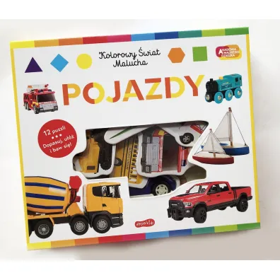 Pojazdy. Akademia m�drego dziecka. Kolorowy �wiat malucha