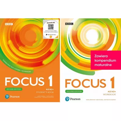 Pakiet Focus Second Edition 1. Student's Book + Workbook - Bartosz Micha�owski, Daniel Brayshaw, Marta Umi�ska, Tomasz Siuta, Patricia Reilly, Dean Russell