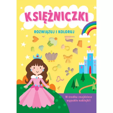 Rozwi�zuj i koloruj. Ksi�niczki