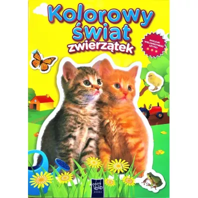 Kolorowy �wiat zwierz�tek. Dwa kotki