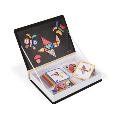 Puzzle Magnetyczna ukadanka Ksztaty Magnetibook Janod