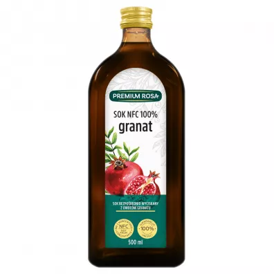 Premium Rosa Sok NFC z granatu 100% 500 ml
