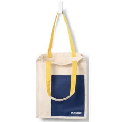 Bookaroo Torba baweniana Navy&Yellow
