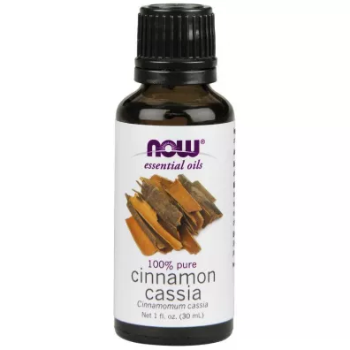 Now Foods 100% Olejek Cynamonowy Cinnamon Cassia - Cynamon 30 ml