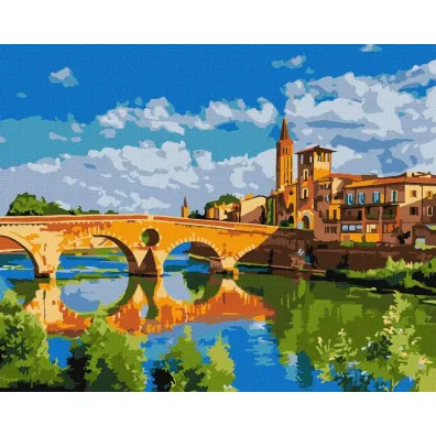 Ideyka Malowanie po numerach - Fascynuj�ce miasto 40x50cm