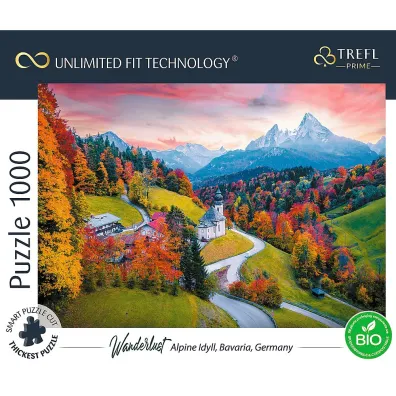Puzzle 1000 el. At the Foot of Alps, Bavaria, Germany Trefl