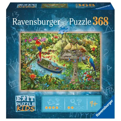 Puzzle 368 el. Wyprawa do d�ungli Ravensburger
