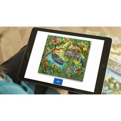 Puzzle 368 el. Wyprawa do d�ungli Ravensburger