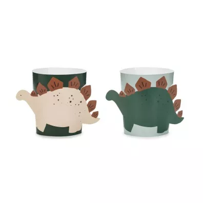 PartyDeco Nak�adki na kubki Dinozaur 6 szt.