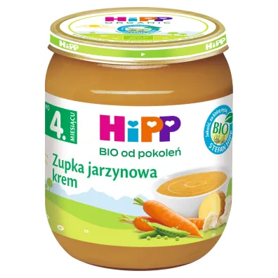 Hipp Zupka jarzynowa krem po 4. miesi�cu 125 g Bio