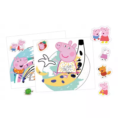 Peppa Pig. Czas na kolor. Kolorowe zabawy z przyjaci�mi