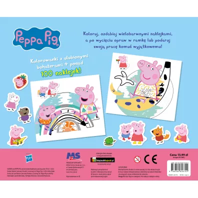 Peppa Pig. Czas na kolor. Kolorowe zabawy z przyjaci�mi
