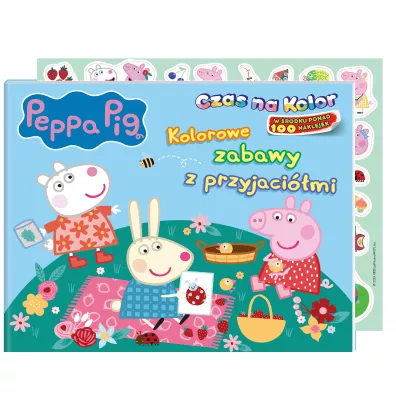 Peppa Pig. Czas na kolor. Kolorowe zabawy z przyjaci�mi