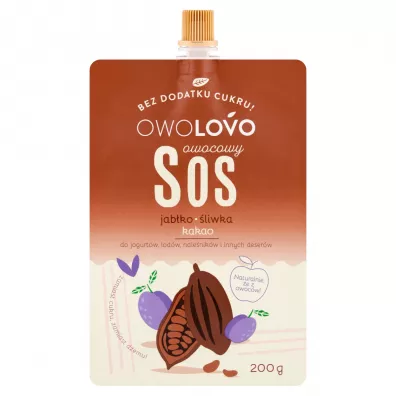 Owolovo Sos jabko-kakao-liwka 200 g