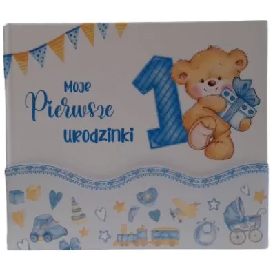 Album A4 Roczek, niebieski Mi� U/004