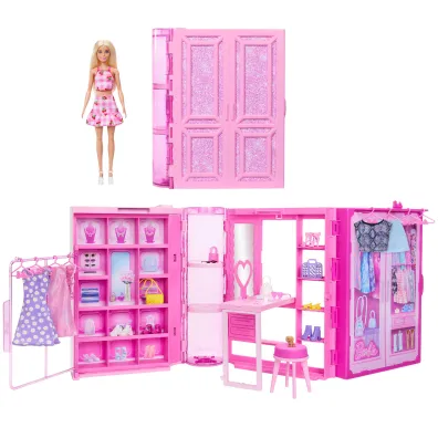 Barbie Szafa Marze� 3.0 + Lalka Zestaw Mattel